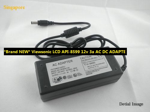 *Brand NEW* Viewsonic LCD API-8599 12v 3a AC DC ADAPTE POWER SUPPLY